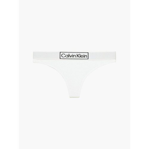Damskie Stringi Calvin Klein Reimagined Heritage Thong Białe Damskie Stringi Calvin Klein Reimagined Heritage Thong Białe