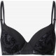 Damski biustonosz Calvin Klein BLACK WILDFLOWER-LL...