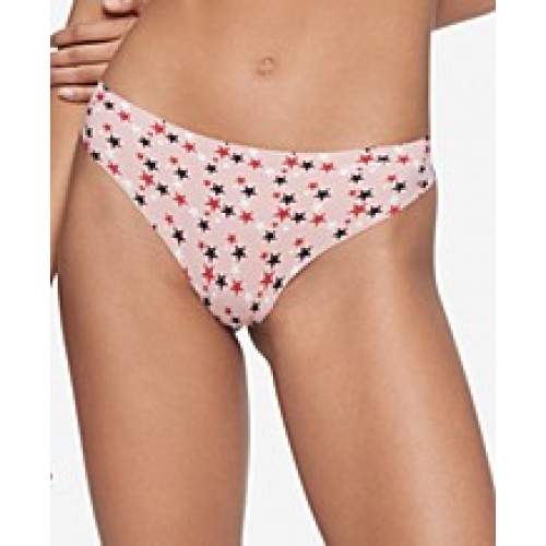 Damskie Stringi Calvin Klein Bottoms Up Refresh Thong Różowe z Gwiazdkami Damskie Stringi Calvin Klein Bottoms Up Refresh Thong Różowe z Gwiazdkami