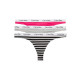 Damskie Stringi Calvin Klein Carousel Thong Ciemno...