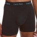 Bokserki męskie Calvin Klein Cotton Stretch Czarny-Niebieski, Zielony, Fioletowy 3-Pack