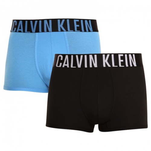 Bokserki Męskie Calvin Klein Intense Power CTN Trunk Czarne, Niebieskie 2-Pack Bokserki Męskie Calvin Klein Intense Power CTN Trunk Czarne, Niebieskie 2-Pack