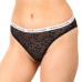 Damskie Koronkowe Majtki Tommy Hilfiger Full Lace Bikini 3-Pack Wielokolorowe - Różowe, Czarne, Niebieskie