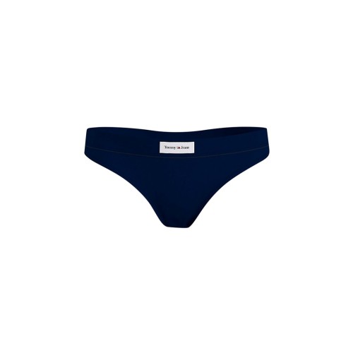 Damskie Stringi Tommy Hilfiger Essentials-Thong Granatowe Damskie Stringi Tommy Hilfiger Essentials-Thong Granatowe