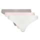 Damskie Bezszwowe Stringi Tommy Hilfiger 3-Pack Wi...
