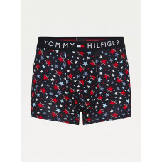 Męskie Bokserki Tommy Original CTN Trunk Print Cz...
