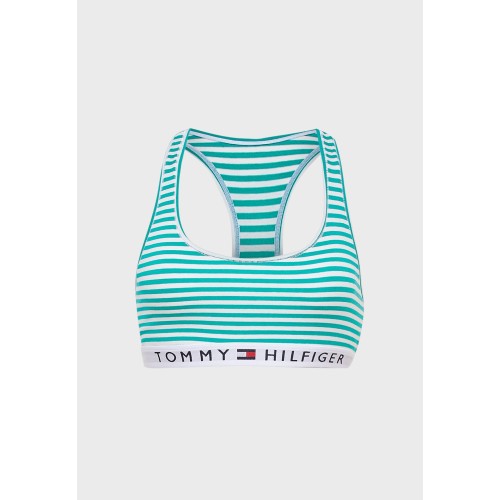 Biustonosz Damski Tommy Hilfiger Logo Band Racerback Paskowany