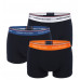 Bokserki Męskie Tommy Hilfiger Premium Essentials Granatowe z Kolorowym Pasem 3-Pack