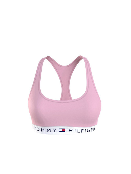 Damska bralette Tommy Hilfiger Różowa
