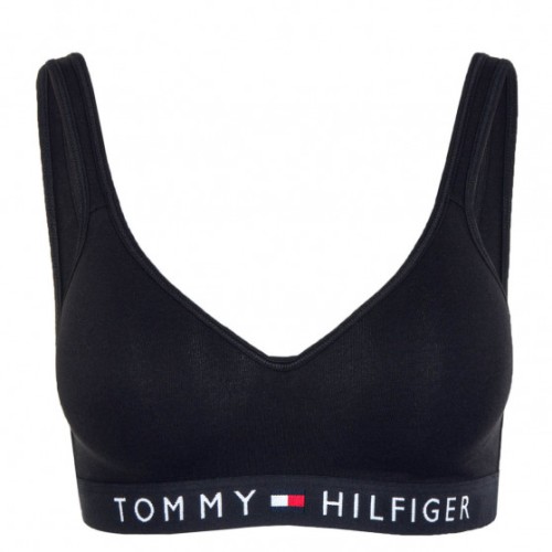 Biustonosz Sportowy Damski Tommy Hilfiger Bralette Lift Czarny