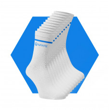 Skarpetki Basic White and Blue Wantee 10-pack