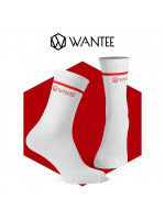 Skarpetki Basic White and Red Wantee