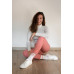 Skarpetki Basic White and Red Wantee